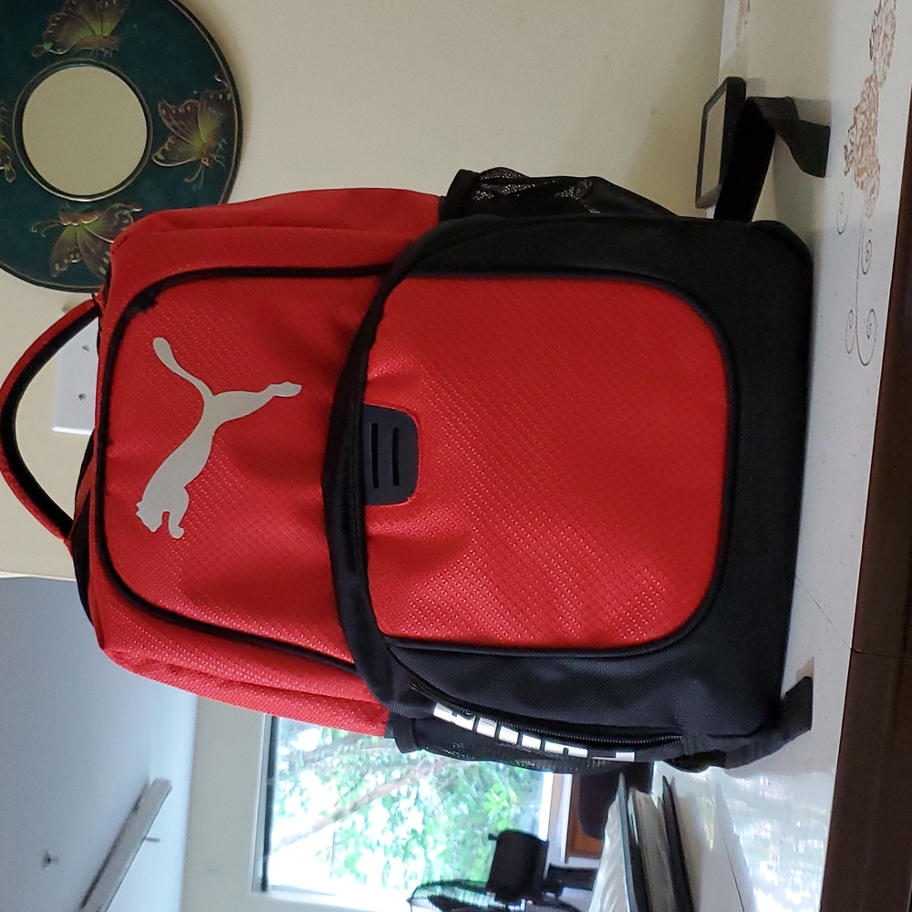 Unisex Puma bag pack new black, ,red ,gray, royal blue color